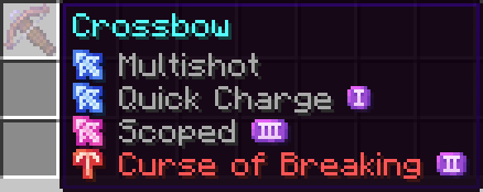 Enchanted and Cursed Crossbow