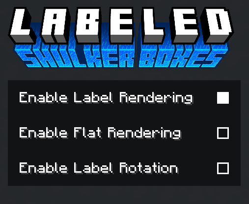 Settings page