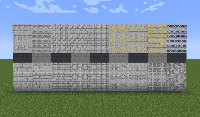 Diorite blocks