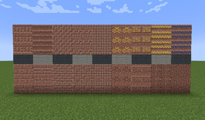 Granite blocks