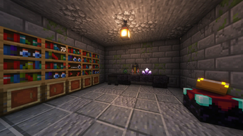 Alchemy themed Bookshelves!