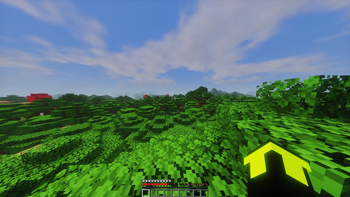 Clean Hotbar with Armor