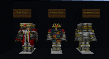 Royalty & Nobility Armors