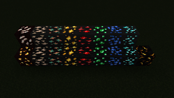 glowing ores