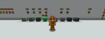 Hazmat Suit worn by a Player