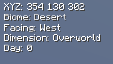 Preview of the info