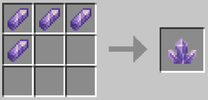Amethyst cluster