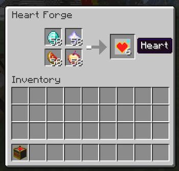 Heart Forge Crafting Hearts