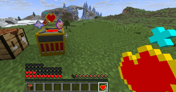 Player Consuming Hearts