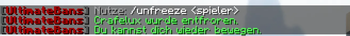Unfreeze