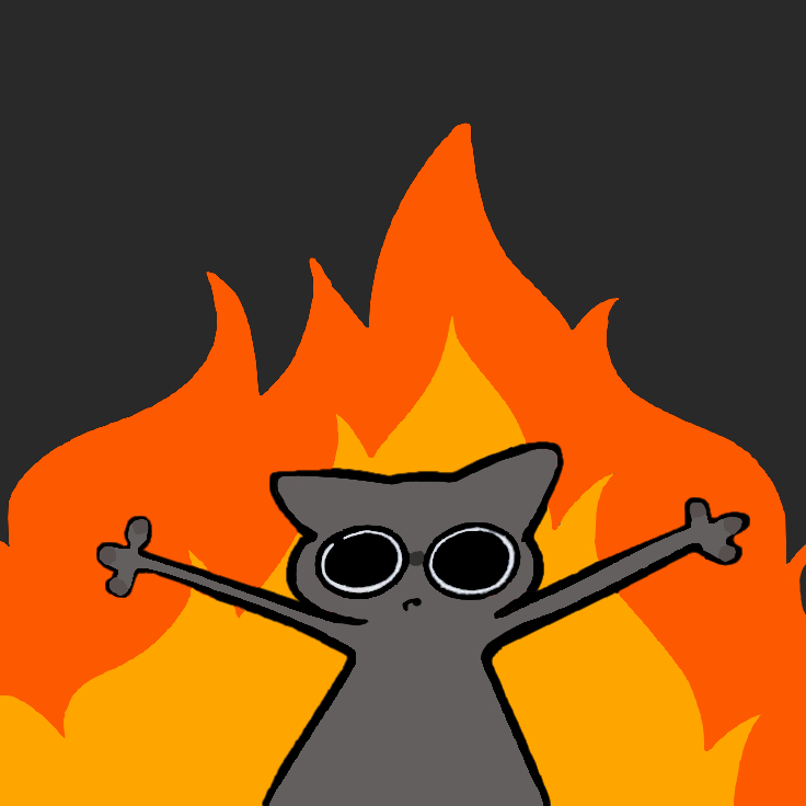 CAT on FIRE (visual enhancement)