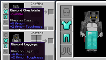 Example hidden armour