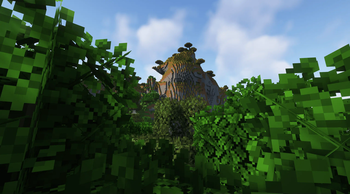 mountain view + shaders