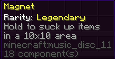 Legendary Magnet