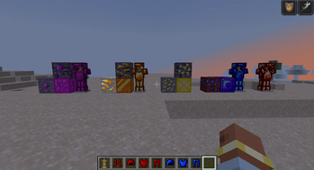 new ores and armors
