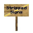 Stripped Signs