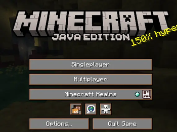 Brown menu buttons