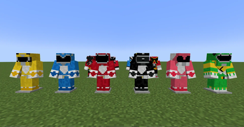 Mighty Morphin Suits