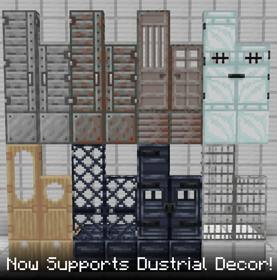 Tall Dustrial Decor Doors