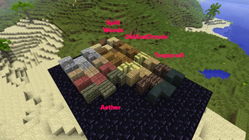 Different Mods Stairs and Slabs
