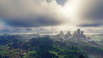View distance with Eclipse Shader