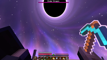 The end with Super Duper Vanilla shader
