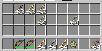 harming and glowing above the bow