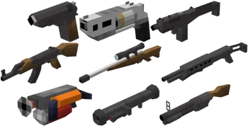 Preview of OitC's weapons