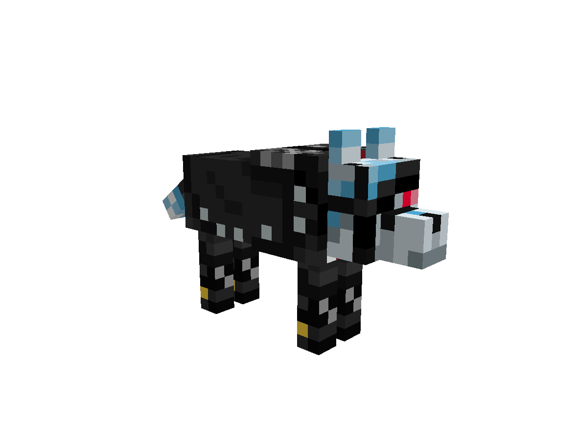Angry Snowy Wolf