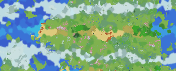 In game map of ReTerraForged