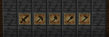 Dark Oak Toolset 4/4