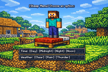 Sleep Menu: Choose!