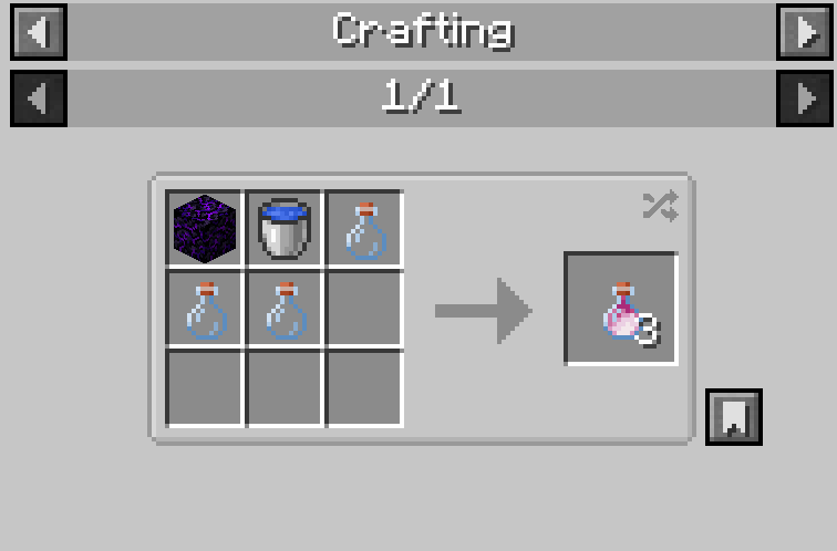 1.1 Recipe modification
