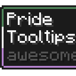 Genderqueer Pride Flag Tooltip (Frame-only Tricolor Turned)