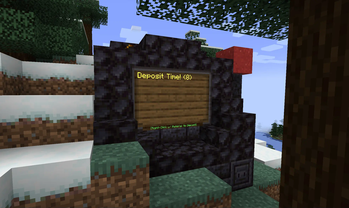 Gambling Machine "Rocket" (Netherite Ingot)
