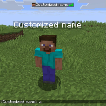 Customized name