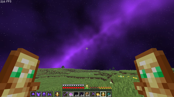 The sky.