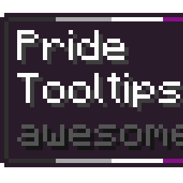Asexual Pride Flag Tooltip (Frame-only Alt-BG 4-Color)