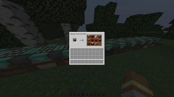 Wood Converter Menu Example 2