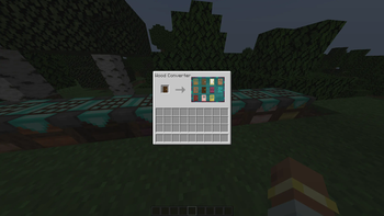 Wood Converter Menu Example 3