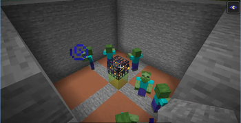 Spawns from a Zombie Villager Spawn