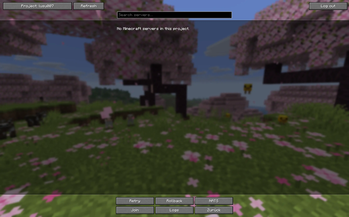 Grounds Server Menu