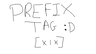 Prefix Tag