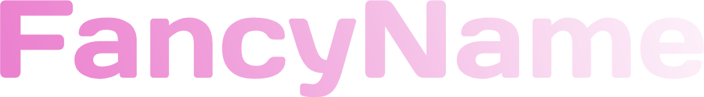 FancyName Header