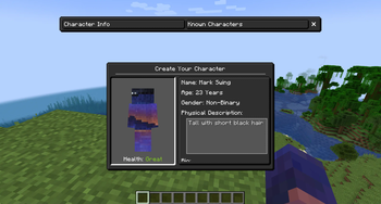 Character Viewer GUI