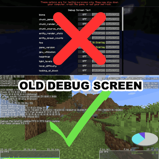 Old Debug Screen