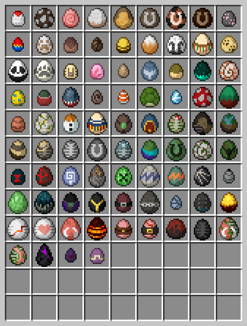 Spawn eggs