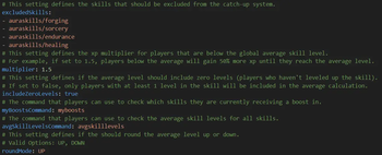 Configuration File