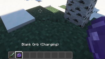 Blank Orb charging