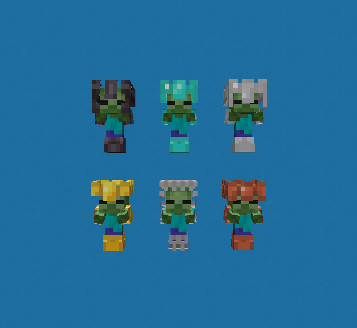 Hoffen's Baby Zombie Armors  ->